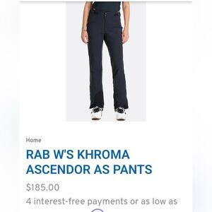 hiker/skier pants